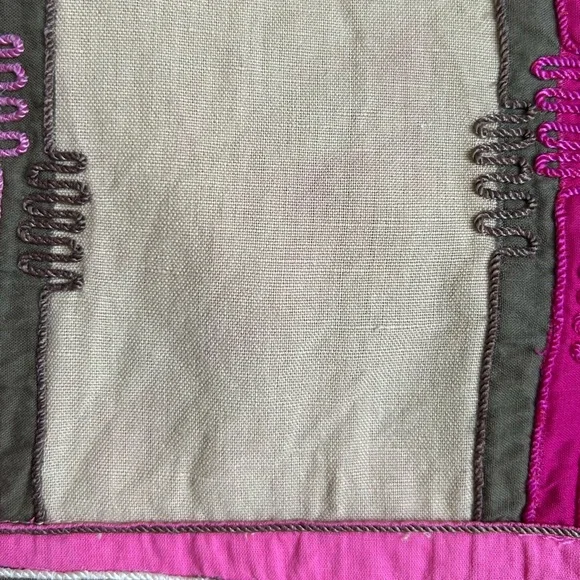 Anthropologie Ranna Gill quilted embroidered swim cover /dress small - Picture 13 of 14